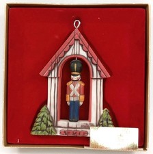 Vintage 1976 Hallmark Twirl-About Toy Soldier Christmas Ornament In Original Box