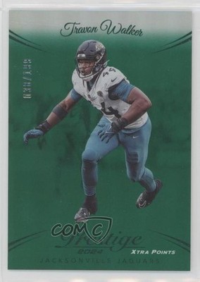 2024 Panini Prestige Xtra Points Green Premium 38/199 Travon Walker #140 1i2b