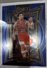 2024-25 Panini Select - Concourse Jared McCain #82 Blue (RC)