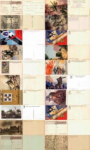 WW2-RSI-SOCIAL-REGIMENTAL MILITARY MILITARY MILITARY MILITARY lot 20 pieces-005A