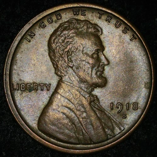 1918-S Lincoln Wheat Cent — photo from another recent sale