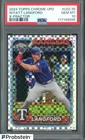 2024 Topps Chrome Update XFractor #USC35 Wyatt Langford RC Rookie PSA 10