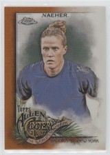 2022 Topps Allen & Ginter Chrome Orange Refractor 24/25 Alyssa Naeher #267 3c2