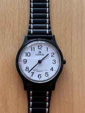 Lorus Armbanduhr Schwarz Unisex 