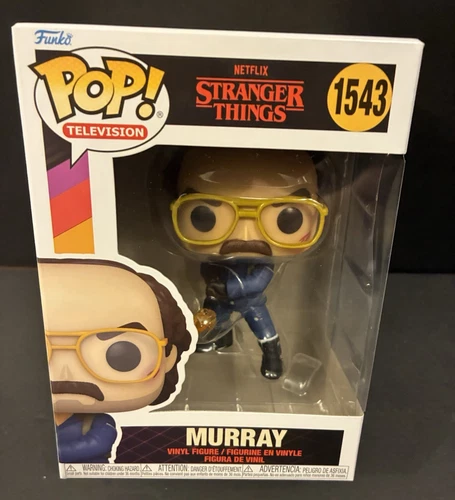 Murray Stranger Things Netflix  Funko Pop #1543 Vinyl New
