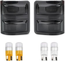 Bestview Smoke Lens LED Side Mirror Marker Lights for 2008-2016 Ford F-250 F-350