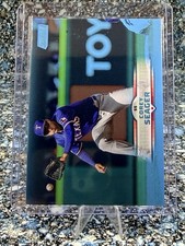 2025 Stadium Club - Corey Seager #116 Light Blue Parallel