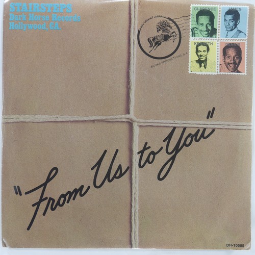 STAIRSTEPS From Us To You DARK HORSE DH-10005-S VG+ 45 RPM 1975 Soul 7" Funk