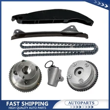 Engine Timing Chain Kit w/ VVT Gears For Kia Soul Hyundai Elantra 1.8L 2.0L L4