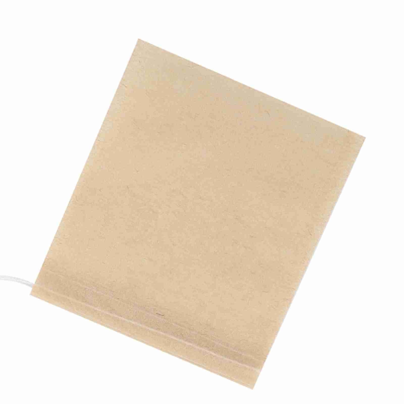 New 100pcs Disposable Empty Tea Bags Filter Infuser With Drawstring For Loose