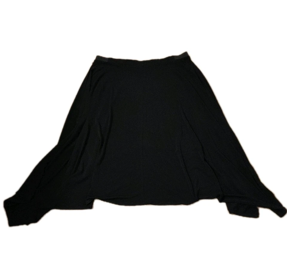 Новый VERA WANG Hi низкая юбка XL черный современный отдельные акулы укуса боковой кромки - Изображение 3 из 4