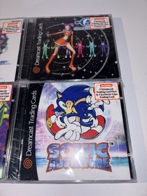 SEGA DREAMCAST CD TRADING CARD LIMITED RUN GAME COMMEMORATIVE 1 OF 500 LOGO PACK