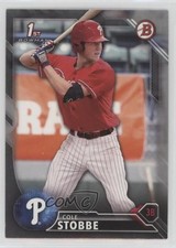 2016 Bowman Draft Draft Picks Silver 122/499 Cole Stobbe #BD-62 0o6v