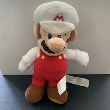 Super Mario Brothers 9” Fire Flower Power Mario Plush Stuffed Animal