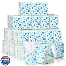 Ctosree 50 Pack Pocket Tissues Travel Packs Bulk 500 Sheet Small Tissues Pock