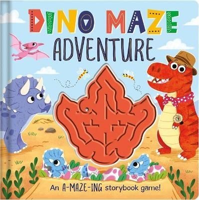 Dino Maze Adventure by Igloo Books Ltd (Hardback Book)