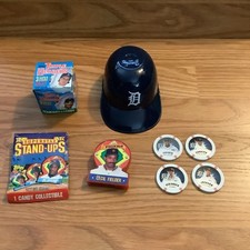 Topps 1991 Triple Header Photo Ball Detroit Tigers , 1991 Stand Up Cecil Fielder