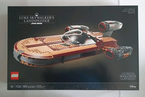 LEGO Star Wars 75341 Luke Skywalker's Landspeeder Retired Set New In Sealed Box