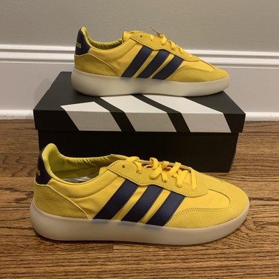 Adidas Barreda Decode Utility Yellow Dark Blue Shoes Sneaker Mens Size 12 JP9668
