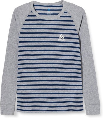 Odlo Kinder Funktionsshirt Baselayer Untershirt Langarmshirt, 116 cm (5-6 Jahre)
