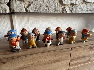 Goebel Mainzelmännchen Figuren Set – ZDF – 12 Stück – Vintage Sammlerfiguren
