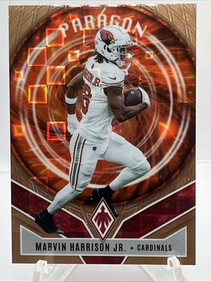 Marvin Harrison Jr Panini #18 2025 Phoenix Paragon Bronze Pandora /125 Cardinals