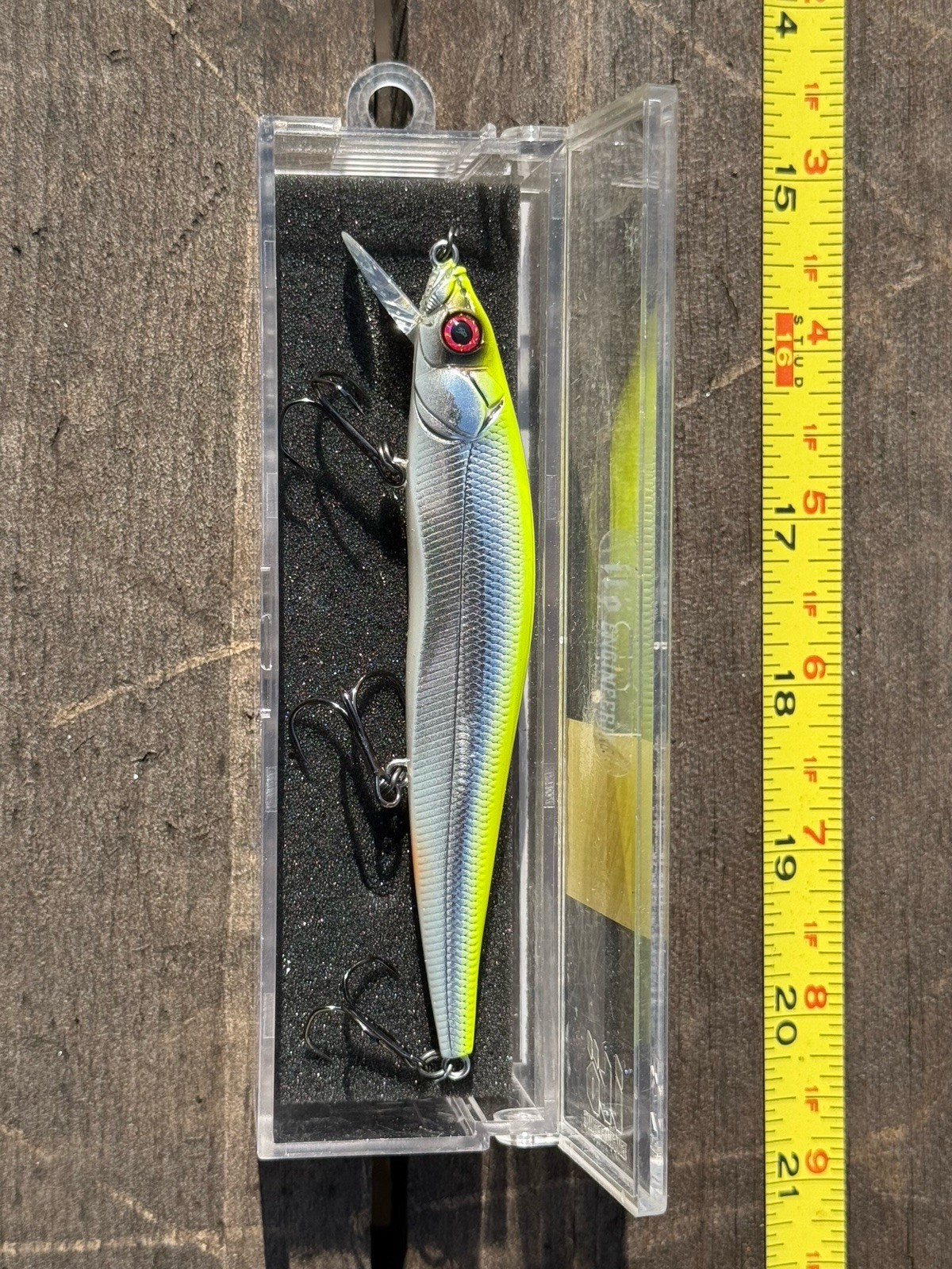 SUPER TUFF FIND “2002”Megabass ITO VISION ONETEN 110  SHAD color NOS UNKNOWN- - Image 2