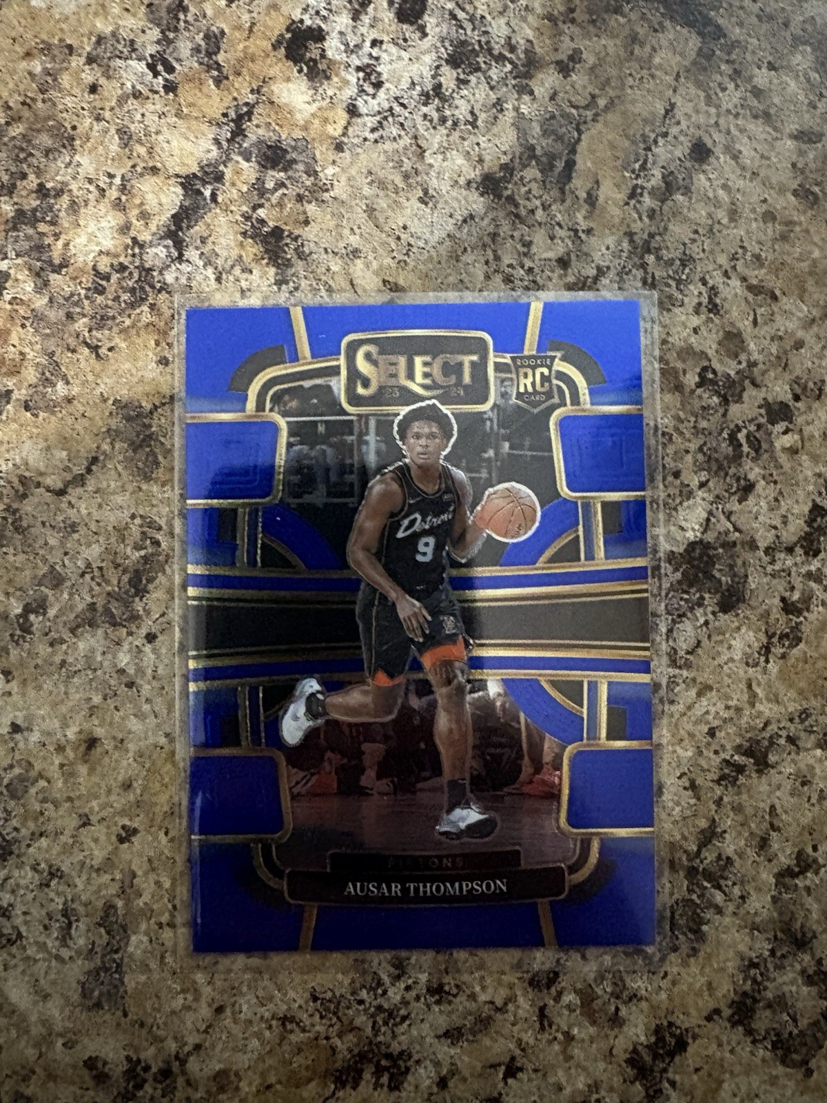 2023-24 Panini Select - Concourse Ausar Thompson #95 Blue (RC)