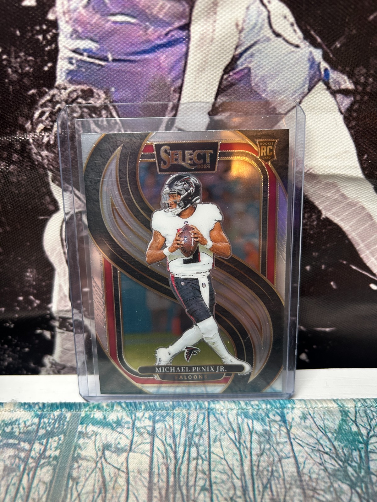 2024 Panini Select - Premier Level Michael Penix Jr. #110 (RC)