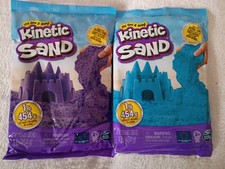 Kinetic Sand 2 Pack 1 lb Blue 1 lb Purple Play Sand