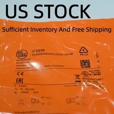 US Stock IFM Efector IF5896 Prox Sensor 100mA 10-36VDC NPN/PNP 1PC New Free Ship