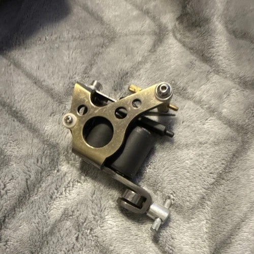 Tatwax Coil Tattoo Machine Black Brass Steel 2-Coil OJR105C image 2