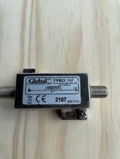 Global Communications TVRO 16F 16dB Satellite Line Amplifier 950-2150MHz F-Type