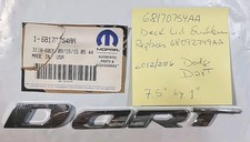 Mopar 68170754aa Deck Lid Emblem. Oem Refurbished. 20122016 Dodge Dart