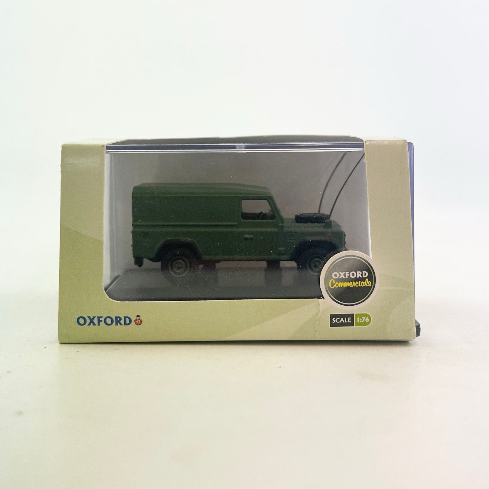 Oxford Diecast Metal 1:76 Scale Military Land Rover Defender