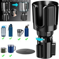 Universal Car Drink Coffee Cup Holder Expander Adapter For Large Bottles Mugs