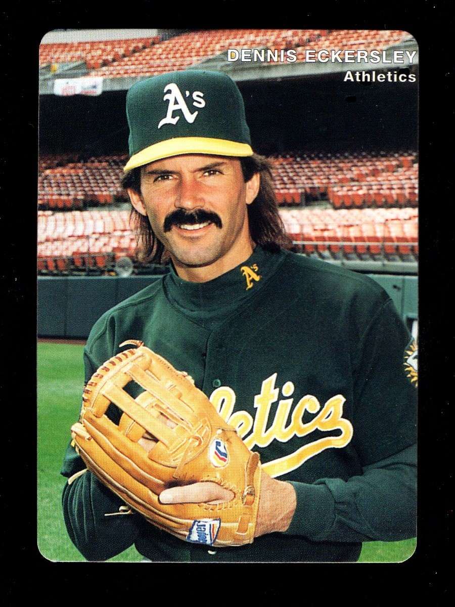 1994 MOTHER'S COOKIES #4 DENNIS ECKERSLEY OAKLAND ATHLETICS QTY