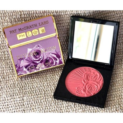 Pat McGrath Labs Divine Blush Cherish Pink Demi Matte Rose Embossed NIB