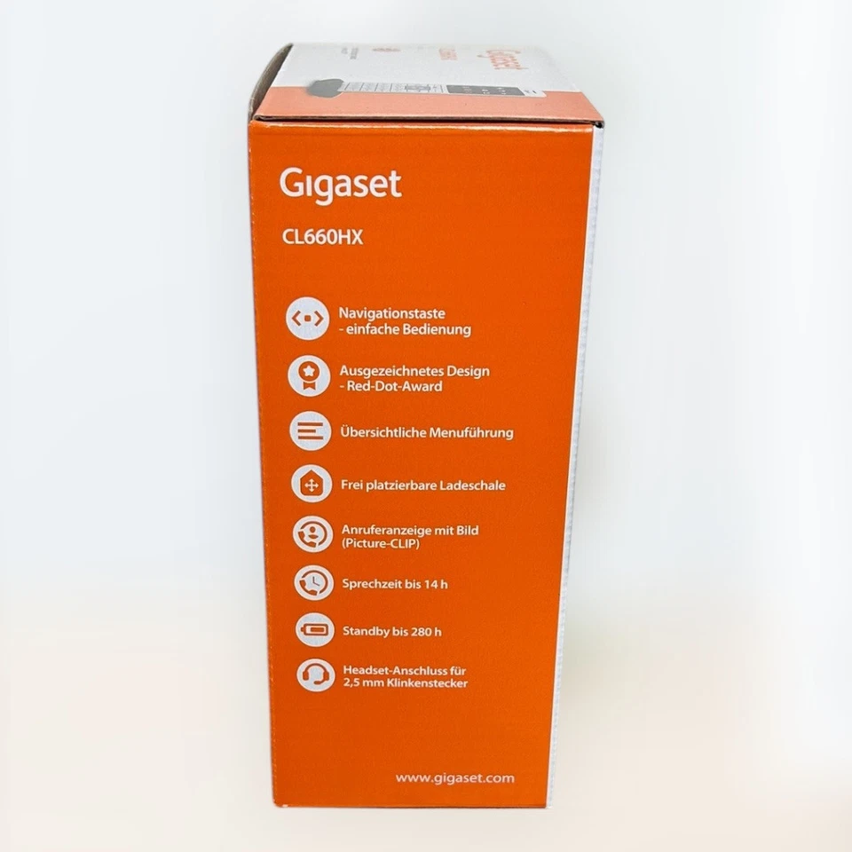 Gigaset - CL660HX / Schnurloses Telefon / FritzBox IP / Erweiterung / silber NEU - Bild 3 von 3