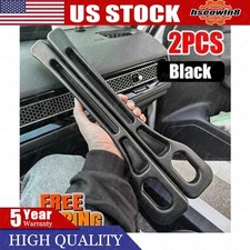 2x Car Seat Gap Filler Leather Multifunctional Accessories W Storage Organizer