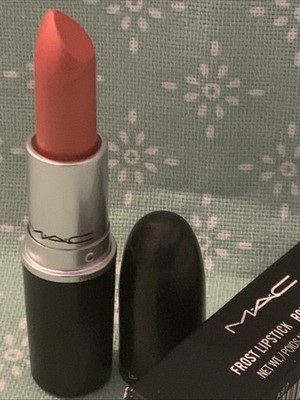 MAC Frost Lippenstift Rouge A Levres CB 96 Pretty Coral Peach Sheer Cream Rare Tan