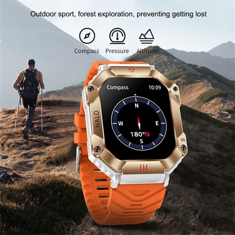 New Military Smart Watch For Android GPS Fitness Watch