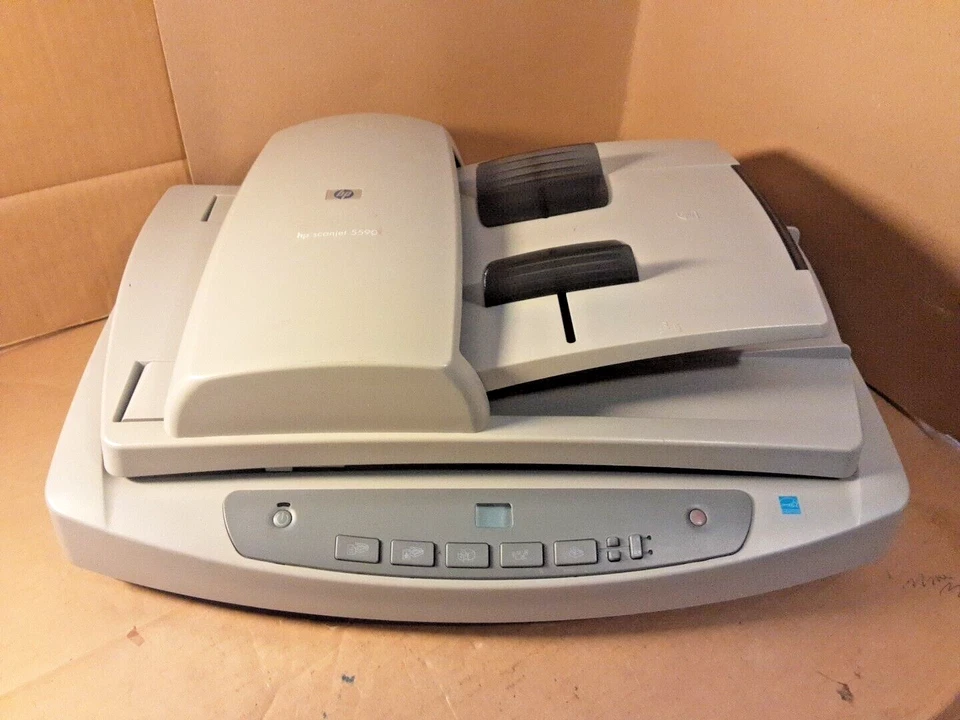 HP Scanjet 5590 Digital Flatbed Scanner (L1910C)-MISSING PSU - Image 3 of 4