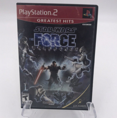 Star Wars: The Force Unleashed (PlayStation 2, 2008) PS2 Complete CIB