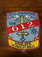 Vintage US Navy Submarine Guardfish Patch