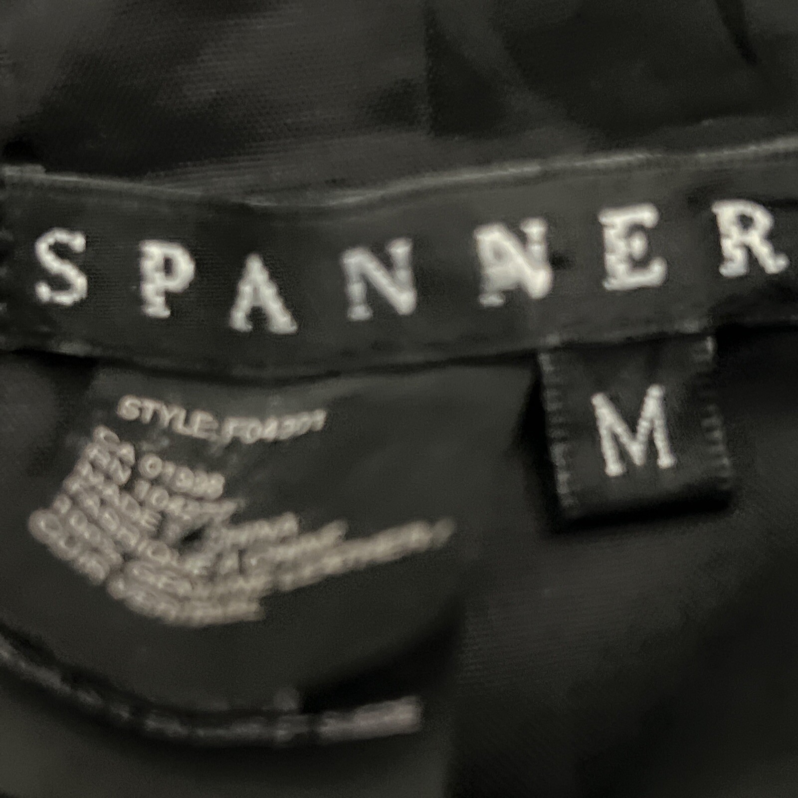 Spanner  Leather   Biker Jacket Full Zip Women's … - image 3