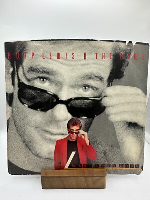 HUEY LEWIS & THE NEWS Finally Found A Home / I Want CHRYSALIS VINYL RECORD 7'' PS