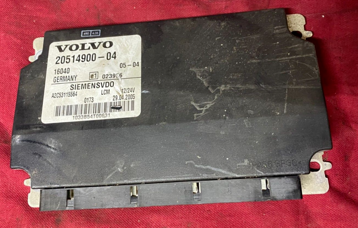 VOLVO LIGHT CONTROL MODULE LCM, 20514900-04, A2C53115564 SIEMENS