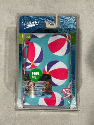 Speedo 7570547 Ultra Blue Kids Swimmer Fabric Armbands Ages 2 to 12! NWT