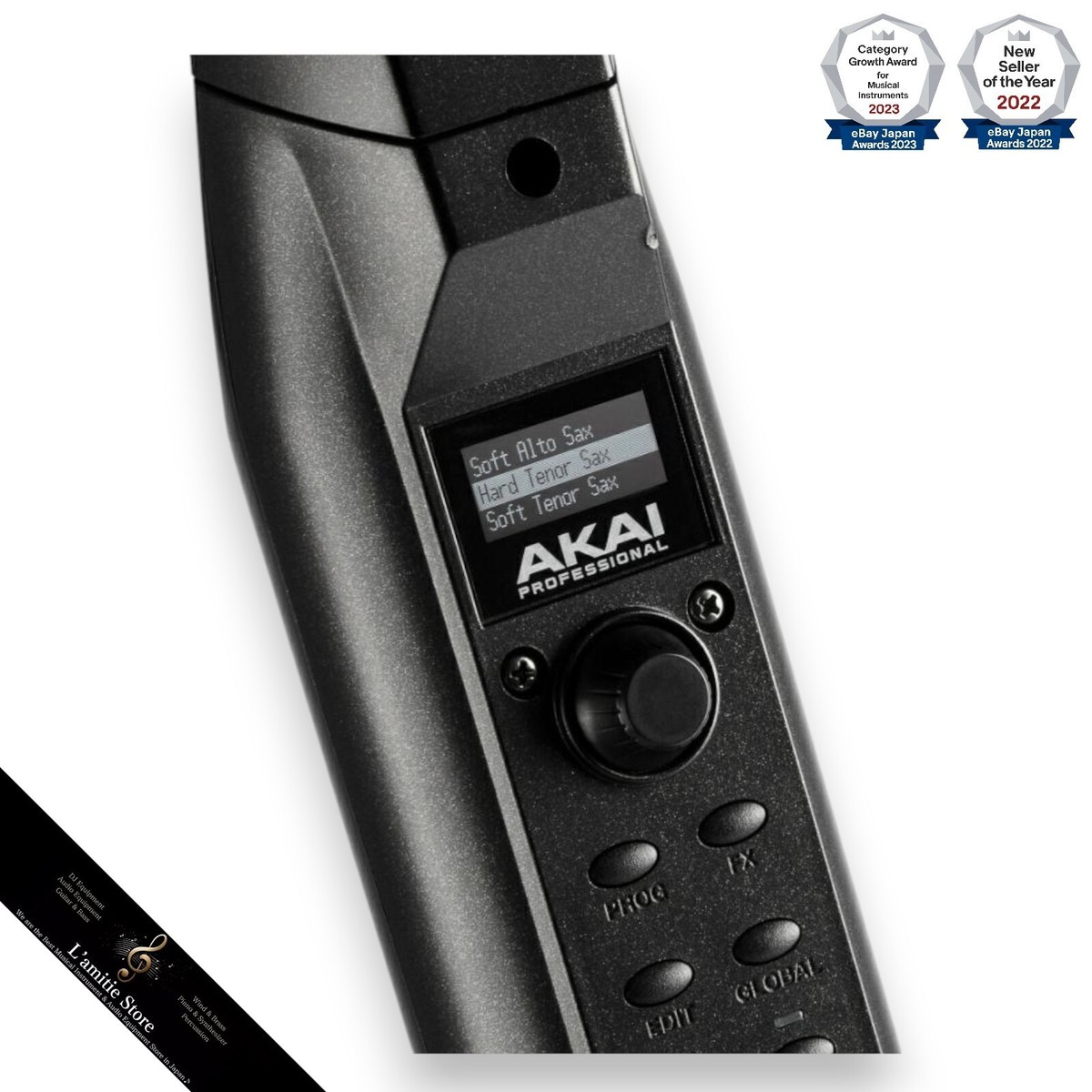 AKAI Professional EWI Solo Black Digital Wind Instrument AKAI Professional EWI Solo Black Digital Wind Instrument